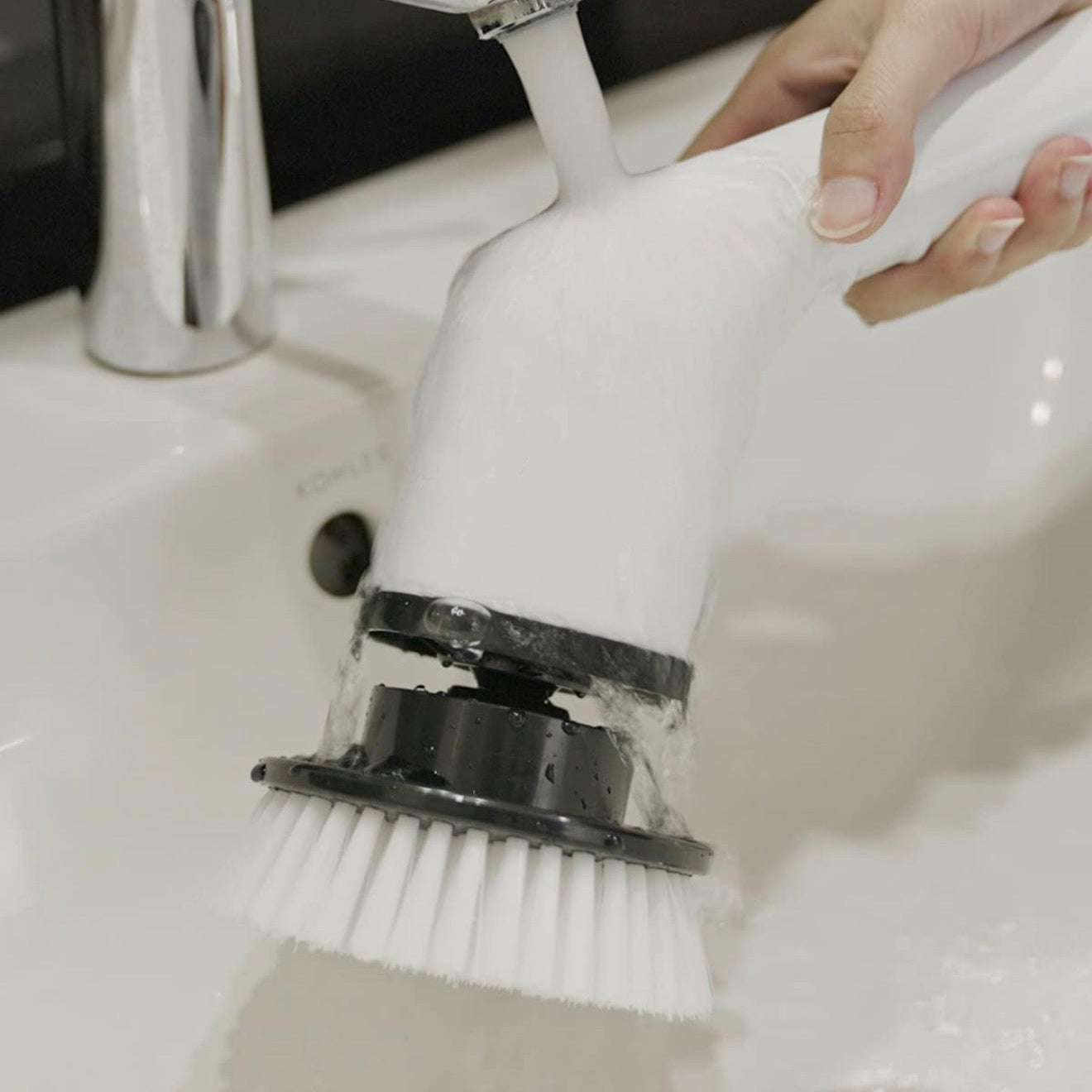 Electric Spin Scrubber, Cordless Shower Scrubber with IPX7