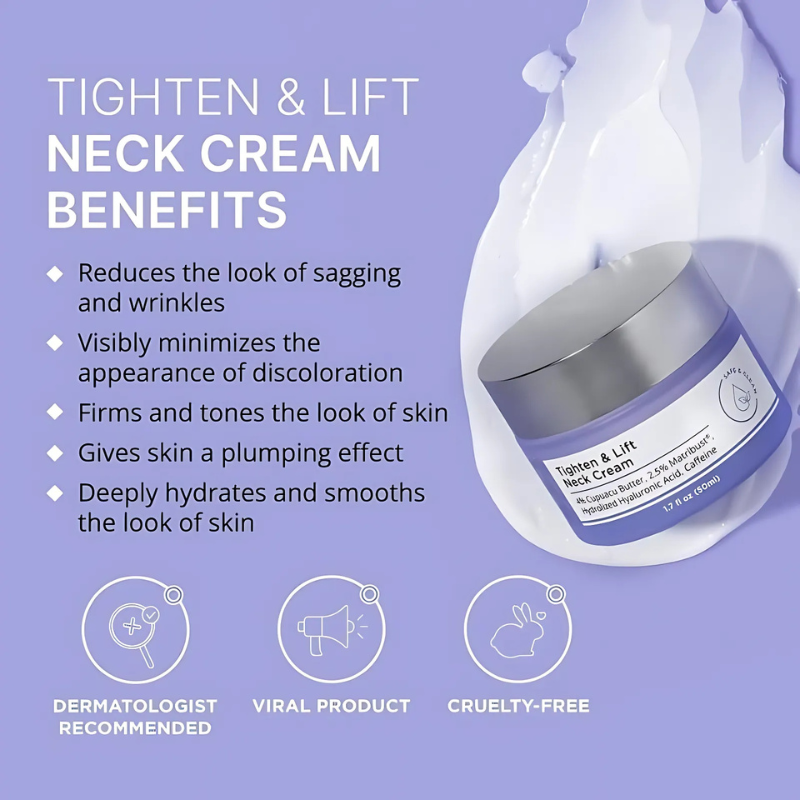 Tighten & Lift – Skin-Firming Cream for Neck & Décolleté