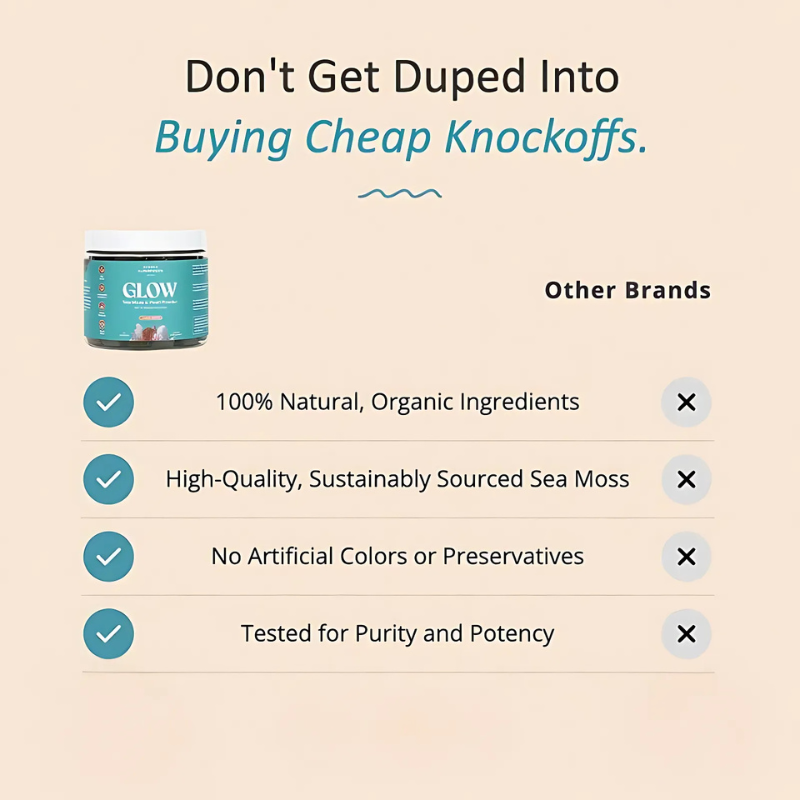 Sea Moss & Pearl Powder Glow Gummies