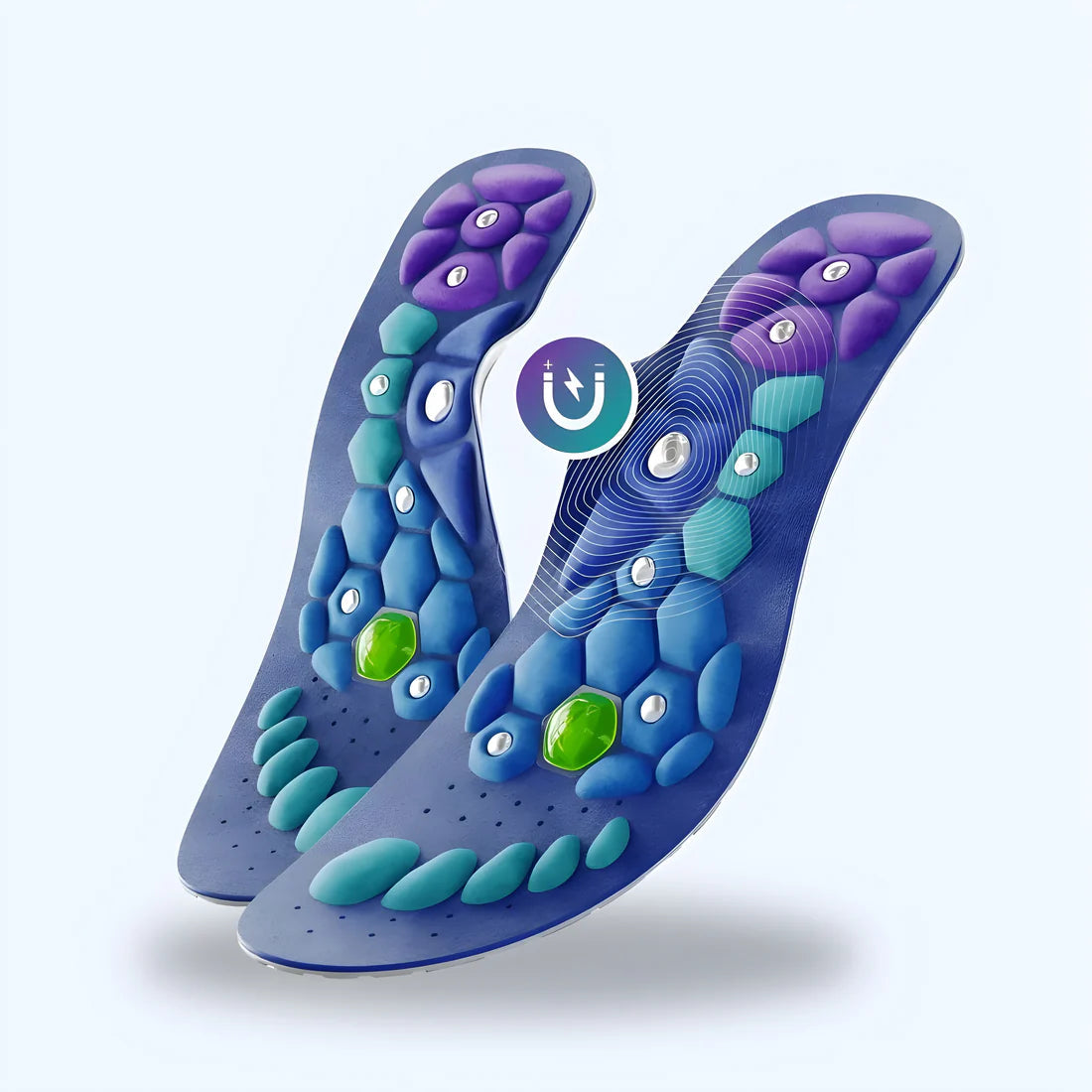 Magnetic Acupressure Insoles for Effective Pain Relief