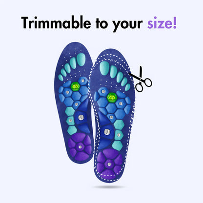 Magnetic Acupressure Insoles for Effective Pain Relief